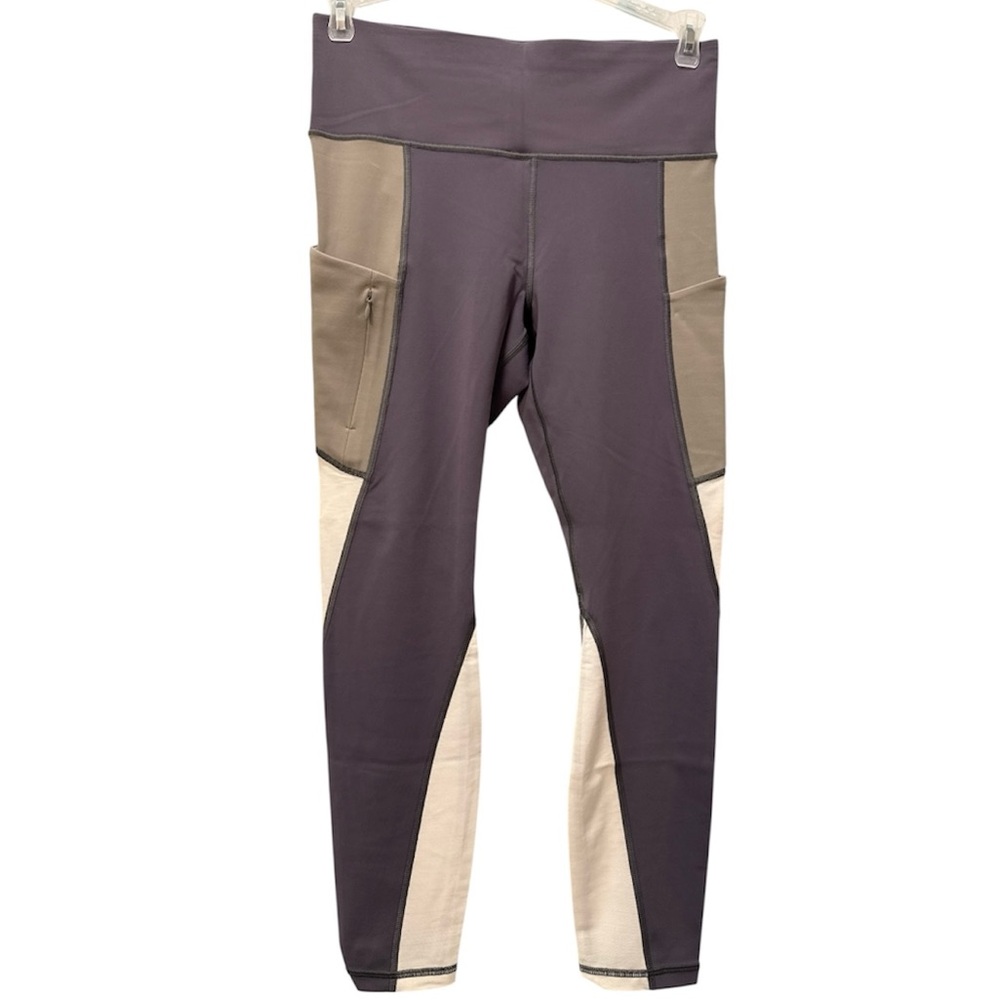 Athleta Colorblock Up For Anything 7/8 Tight Legging Size Medium